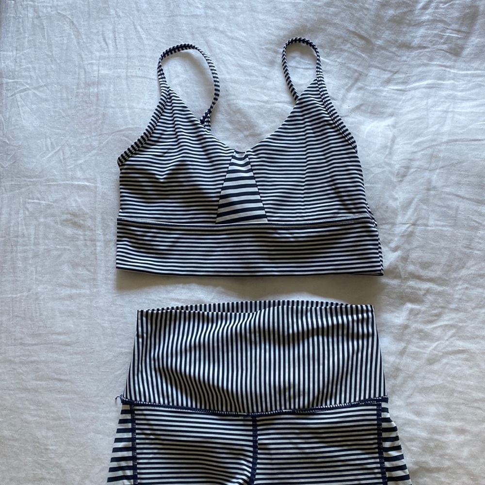 DYI Navy Striped Set